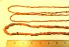 Necklaces Of Excavated Terracotta Clay Beads  Mali  African Trade Lot Of 3