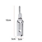 Key Decoder 2 In 1 Portable Lock Picking Set Hook And Pickup Tool Kit Ergonomic