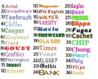 Custom Vinyl Windshield Banner Lettering Decal Name Sticker Window Tattoo Car 