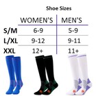 3pair Compression Socks 20-30mmgh Mercury Support Compression Calf For Men Women