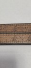 Vintage Stanley No  78   Boxwood Folding Rule Brass Bound Rule   Level Co 