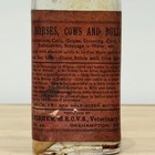 Antique Veterinary Medicine Bottle Horses Cows Bulls Okehampton Devon