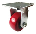 4 Heavy Duty Caster Set 4  5  6  Polyurethane Wheels No Mark Non Skid Brake