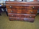 5pc Antique  Bedroom Set Full - Good Condition 