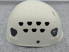 Petzl Ecrin Roc Used Climbing Helmet White 440g Mountaineering 53-63 Cm