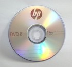 Hp Logo Branded Blank Dvd-r 4 7gb 16x Media Disc 100 Pack Cake Box