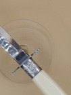 J  Nowill   Sons Sheffield England Dirk Dagger Bone Handle Silver Plate Hilt tip