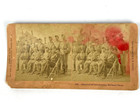 1901 Stereoview Military Officers British Army Shanghai China B  W  Kilburnj Vtg