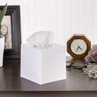 Tissue Box Cover Square Facial Cube Tissue Box Holder Case Dispenser For Bathroo