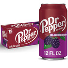 Dr Pepper Blackberry Soda Pop  12 Fl Oz  12 Pack Cans Fast Shipping