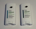 Dove Clinical   Care Cool Essentials Antiperspirant Deodorant Stick 0 5 Oz  X 2