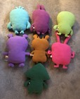 Ugly Doll Lot Of 7 Trunko  Wippy  Jrumpy  Winkolina  Deer Ugly  Babo s Bird   
