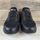 Skechers 77222 Womens Work Shoes Sz 9 Black Relaxed Fit Squad Slip Resistant