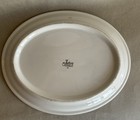 Vintage 4 Oval Longhorn Steer Design Jackson China Restaurant Dinner Plate