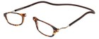Snap Magnetic C2 Unisex Designer Reading Glasses Brown Tortoise Havana Red 52 Mm
