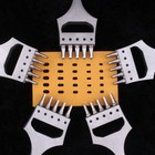 Leathercraft Watch Band Strap Oval Hole Punch Tool Stitching Prong Eyelet Cutter