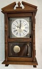 Hamilton 31 Day Wall Hanging Clock Key Winding Works  Well W  Key