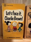 Three Vintage Paperback Peanuts Cartoon Collection Books By Charles M  Schulz 