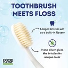 Dr  Plotka s Soft Toothbrush Family Set - 2 Kids   2 Adults  Assorted Colors