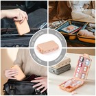 3 Pack  14 Grids Travel Pill Organizer Box With Labels - Travel Medicine Case