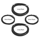 C-chain 4 Cords Replacement Cord For Zero Gravity Chair  4 Cords  Black