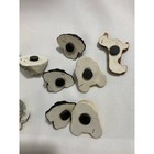 Brown Chow Chow  Sheep Dog  Cocker Spaniel  Dachsund  18 Resin Magnet Lot
