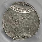 Pcgs Ms63 Jefferson Nickel Off Center Double Struck On Dime Planchet Mint Error