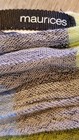 Maurices Mulicolor Plaid Rectangle Scarf 