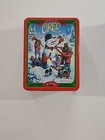 2 1996 Oreo Cookie Collectible Christmas Holiday Tins Snowy Day Vintage Red   Gr