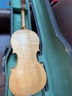 Antique Violin   japan Label   Case  Original For Parts restoration Autographs 