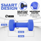 Neoprene Coated Dumbbell Hand Weight Sets Of 2 - Multiple Weight Options With 15