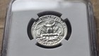 1955 D Washington Quarter  Ngc Ms-66 Nice Coin 