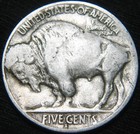 Original Full Date 1925-s Buffalo Nickel 5   Free Shipping  Lc09mj