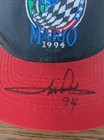 Mario Andretti Signed 1994 Arrivederci Tour Indy Snapback Hat Black Red Auto