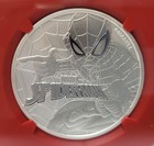 Ngc Ms69 Marvel 2017 Tuvalu S 1 Spider-man Early Releases 1oz 999 Silver Coin