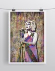 Debbie Harry Of Blondie Tribute Poster Debra Harry Blondie 12x18inch Free Ship