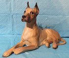 Nice Matte Finish Monrovia Hagen Renaker Dw Great Dane Dog Hamlet