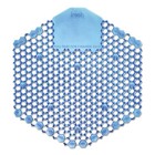 Fresh Products Wave 3d Urinal Deodorizer Screen Blue Cotton Blossom 10 box 60