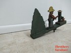 Antique Folk Art 1930s Farmer Well Pump Whirligig Whirlygig Whirlybird 