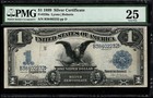 1899  1 Silver Certificate Black Eagle Fr  226a  Vf 25 Pmg Certified  aij 