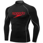 Men Swimming Tightst Shirt Surf Rash Guard Long Sleeve Protection Surfing Diving