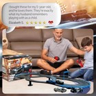 Slot Car Race Track Set Electric Powered Race Track Dual Racing Car Track Set