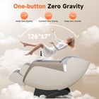 Full Body 4d Zero Gravity Massage Chair Recliner Sl Track ai Voice  With Airbags