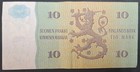 1980 Finland 10 Markkaa Signatures Uusivirta-puntila P111a17  Y0607951 