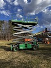 2016 Skyjack Sj9250 50    4x4 Diesel Scissor Rough Terrain Man Lift Outriggers