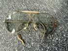 Vintage Bushnell Aviator Shooting Glasses With Case   Nose Pads