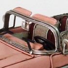 Hand Made Vintage Pink 1957 Chevrolet Bel Air Nomad - 1 10 Scale Figurine