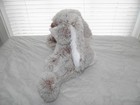 Melissa   Doug Plush Burrow Bunny Rabbit Stuffed Animal 9 