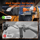 Taskstar 10000psi Electric Grease Automatic Cordless Grease Gun 2  2 0ah Battery