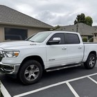 Fit 2019-2026 Dodge Ram 1500 Crew Cab 6  Side Steps Running Boards Nerf Bars S s